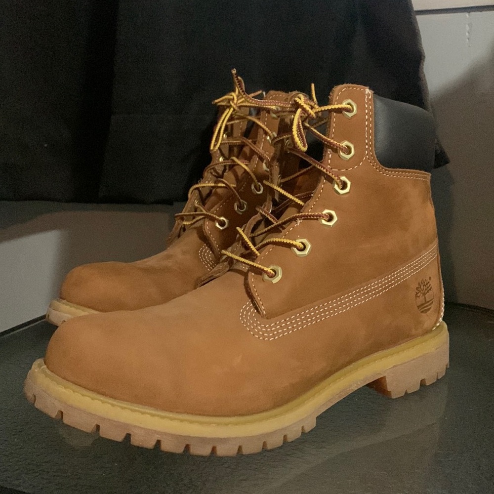 Tan Timberland Boots